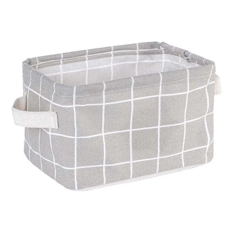 Limited Time Only: Mix and Match- Buy 5 and get $6 OFF. Mini Cotton & Linen Storage Basket