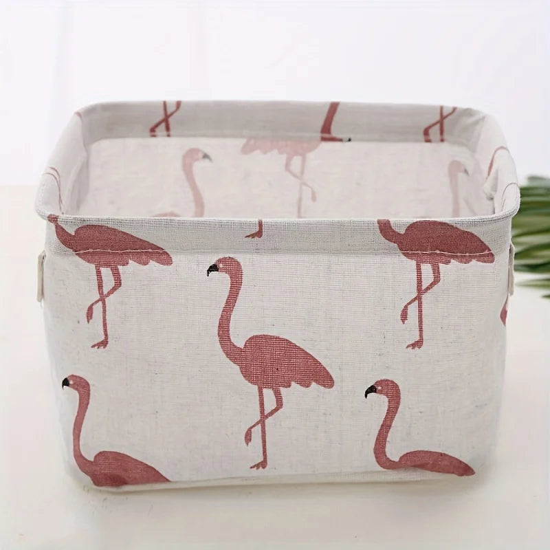 Limited Time Only: Mix and Match- Buy 5 and get $6 OFF. Mini Cotton & Linen Storage Basket
