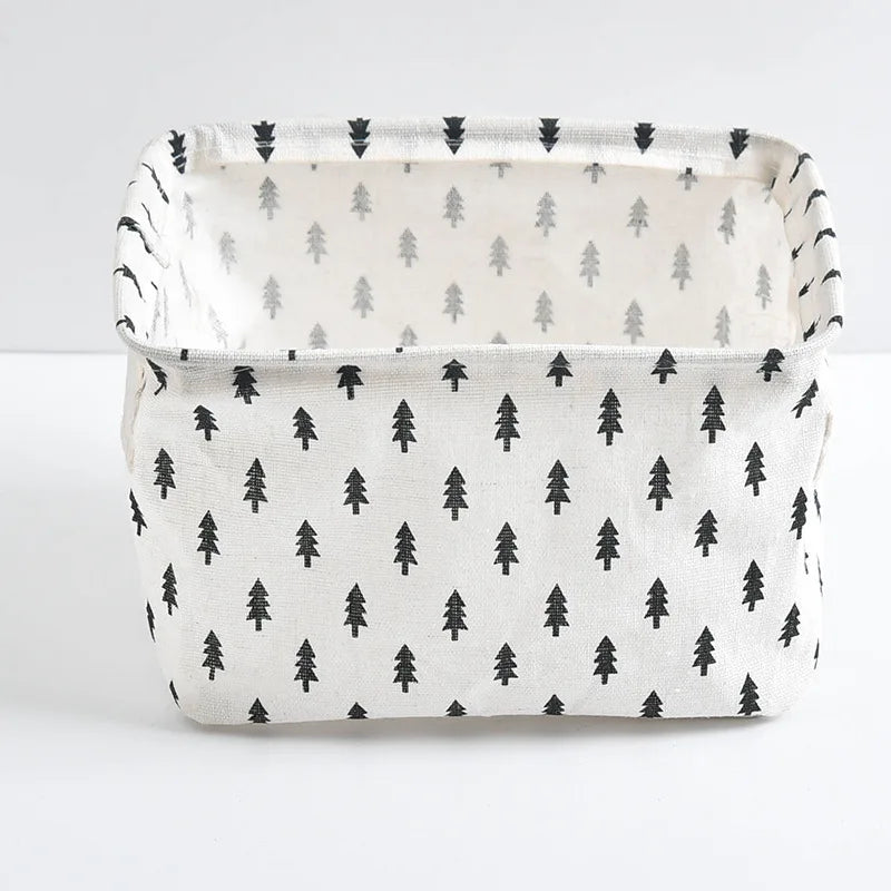 Limited Time Only: Mix and Match- Buy 5 and get $6 OFF. Mini Cotton & Linen Storage Basket